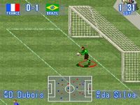 une photo d'Ã©cran de International Superstar Soccer sur Nintendo Super Nes